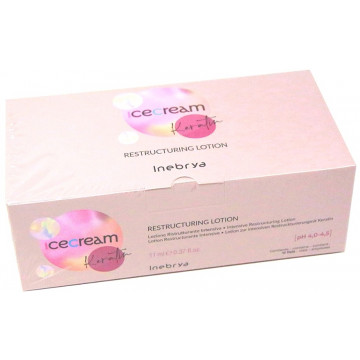 Купить - Inebrya Keratin Ice Cream Keratin Restructuring Lotion - Лосьон для волос с кератином