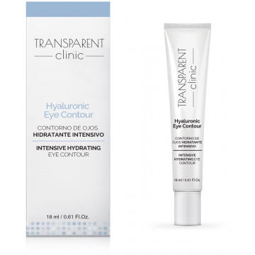 Купить - Transparent Clinic Hyaluronic Eye Contour Cream - Увлажняющий крем для кожи вокруг глаз с гиалуроновой кислотой