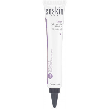 Купить - Soskin Pigment-Wrinkle Corrective Care Glyco-C - Крем-флюид для лица против морщин и пигментации