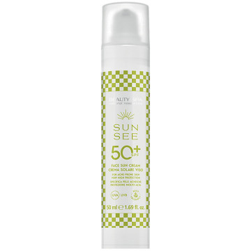 Купить - Beauty Spa Sun See Face Sun Cream SPF50 - Солнцезащитный крем для жирной и комбинированной кожи лица