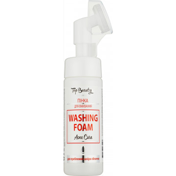 Купить - Top Beauty Acne Care Washing Foam - Пенка для умывания анти-акне со щеточкой