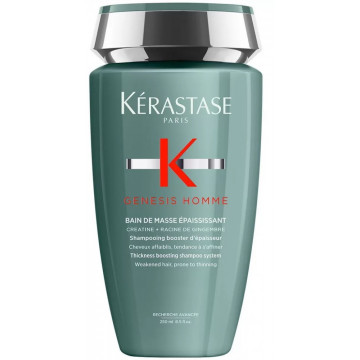 Купить - Kerastase Genesis Homme Bain de Masse Epaississant - Шампунь-ванна, бустер густоты для ослабленных тонких волос мужчин