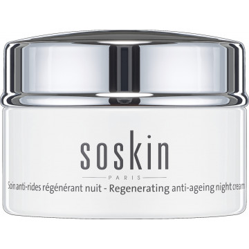 Купить - Soskin Regenerating Anti Ageing Night Cream - Регенерирующий омолаживающий ночной крем для лица