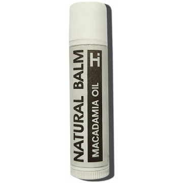 Купить - Hillary Natural Мacadamia Lip Balm - Питательный бальзам для губ с маслом макадамии