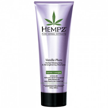 Купить - Hempz Vanilla Plum Moisturising&Strengthening Shampoo - Увлажняющий и укрепляющий шампунь "Ваниль-Слива"