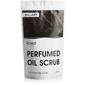 Купить - Hillary Perfumed Oil Scrub Royal - Парфюмированный скраб для тела