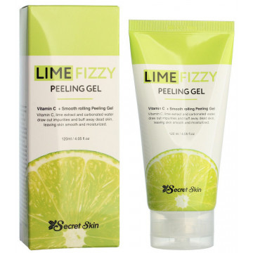 Купить - Secret Skin Lime Fizzy Peeling Gel - Пилинг-скатка с экстрактом лайма и витамином С