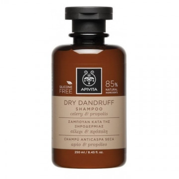 Купить - Apivita shampoo for dry dandruff with celery propolis - Шампунь от перхоти для сухих волос с сельдереем и прополисом Купить - Apivita shampoo for dry dandruff with celery propolis - Шампунь от перхоти для сухих волос с сельдереем и прополисом