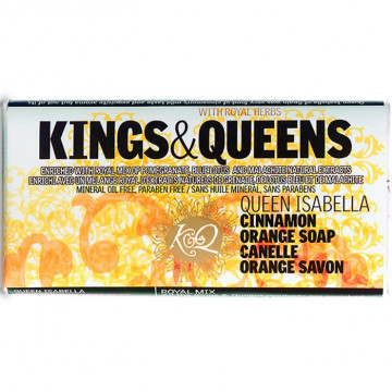 Купить - Kings & Queens Queen Isabella Cinnamon Orange Soap - Мыло Королева Изабелла корица-апельсин