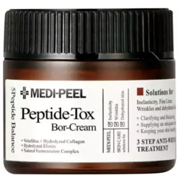 Купить - Medi Peel Peptide-Tox Bor Cream - Крем для лица с пептидным комплексом и лифтинг эффектом