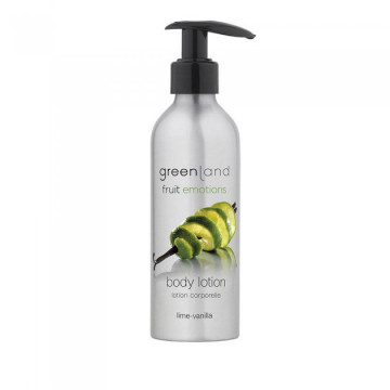 Купить - Greenland Body Lotion Lime-Vanilla With Pump - Лосьон для Тела Лайм-Ваниль с Помпой