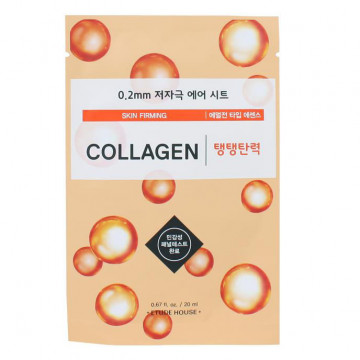 Купить - Etude House Therapy Air Mask Collagen Skin Firming - Ультратонкая маска для лица укрепляющая с коллагеном