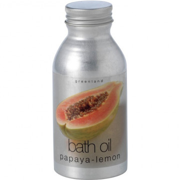 Купить - Greenland Fruit Emotions Bath Oil Papaya & Lemon - Масло для ванны Папайя-Лимон