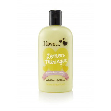 Купить - I Love Lemon Meringue Bath & Shower Creme - Крем для ванны и душа "Лимонное безе"