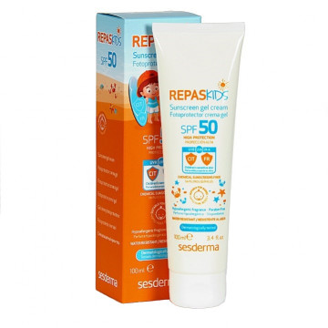 Купить - Sesderma Repaskids Cream Gel SPF 50+ - Детский солнцезащитный крем-гель с SPF 50+