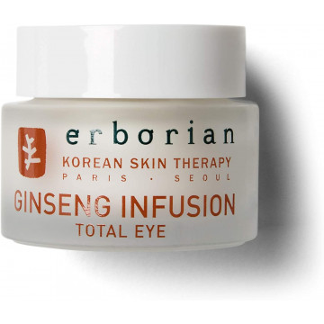 Купить - Erborian Ginseng Infusion Total Eye - Восстанавливающий крем для кожи вокруг глаз "Женьшень"