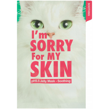 Купить - Ultru I'm Sorry For My Skin pH5.5 Jelly Mask Soothing - Тканевая маска для лица