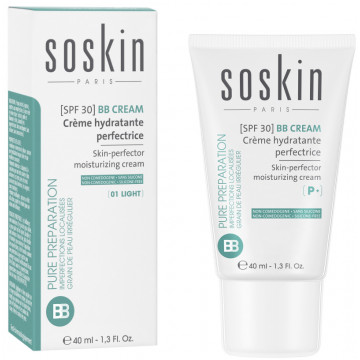 Купить - Soskin BB Cream Skin-Perfector Moisturizing Cream - BB-крем для лица с тоном