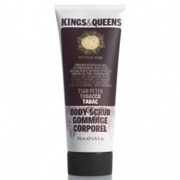 Купить - Kings & Queens Tsar Peter Tobacco Body Scrub - Скраб для тела Царь Петр табак