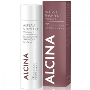 Купить - Alcina Hair Care Aufbau-Shampoo Pflegefaktor 1 - Шампунь для восстановления структуры волос (Ухаживающий фактор 1)