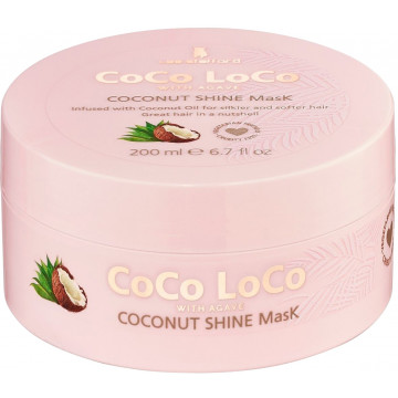 Купить - Lee Stafford Coco Loco Coconut Shine Mask - Увлажняющая маска для волос с агавой и кокосовым маслом Купить - Lee Stafford Coco Loco Coconut Shine Mask - Увлажняющая маска для волос с агавой и кокосовым маслом