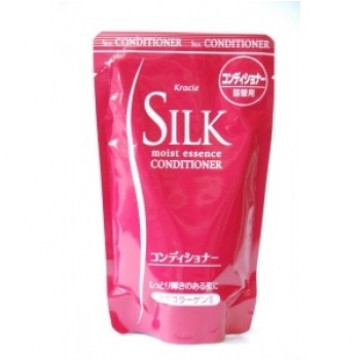 Купить - Kanebo Silk Moist Essence Conditioner - Кондиционер увлажняющий с шелком и природным коллагеном (сменная упаковка)