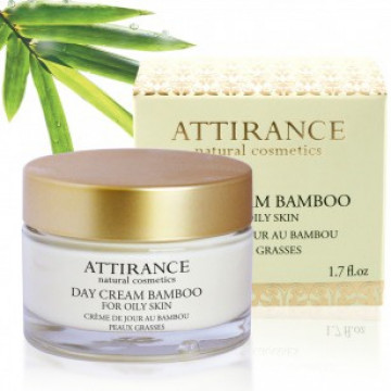 Купить - Attirance Bamboo Day Face Cream - Дневной крем Бамбук для жирной кожи