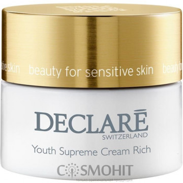 Купить - Declare Youth Supreme Cream Rich - Питательный крем от первых признаков старения