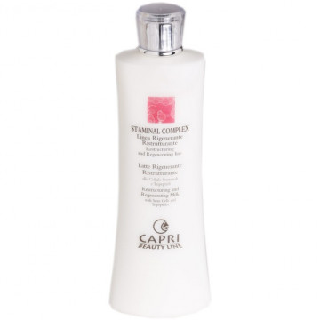 Купить - Capri Beauty Line Staminal Complex Restructuring and Regenerating Milk 400 мл - Очищающее молочко с регенерирующим эффектом