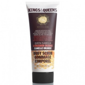 Купить - Kings & Queens Queen Isabella Cinnamon Orange Body Scrub - Скраб для тела Королева Изабелла корица-апельсин