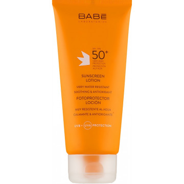 Купить - Babe Laboratorios Sun Protection Lotion SPF 50+ - Солнцезащитный лосьон SPF 50+