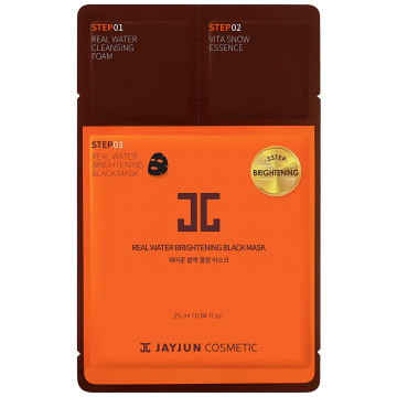 Купить - JayJun Real Water Brightening Black Mask - Маска для лица