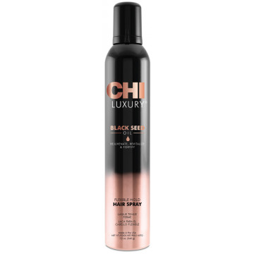 Купить - CHI Luxury Black Seed Oil Flexible Hold Hairspray - Лак для волос гибкой фиксации