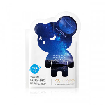 Купить - The Oozoo Oozoo Bear water-bang hydrating mask - Маска для глубокого увлажнения "Мишка Млечный путь"