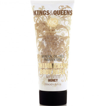 Купить - Kings & Queens Nefertiti Honey Shimmering Body Milk - Молочко для тела сияющее Нефертити мед