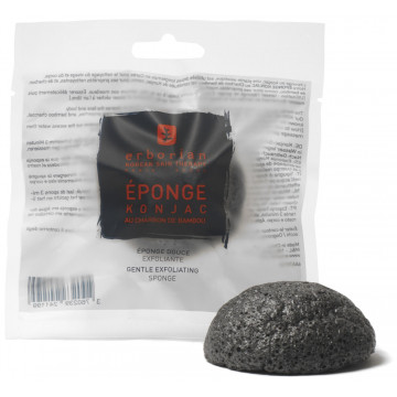 Купить - Erborian Charcoal Konjac Sponge - Спонж конняку с бамбуковым углем