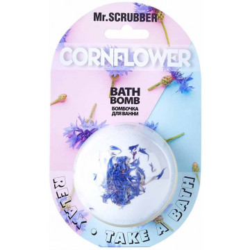 Купить - Mr.Scrubber Bath Bomb "Cornflower" - Бомбочка для ванны