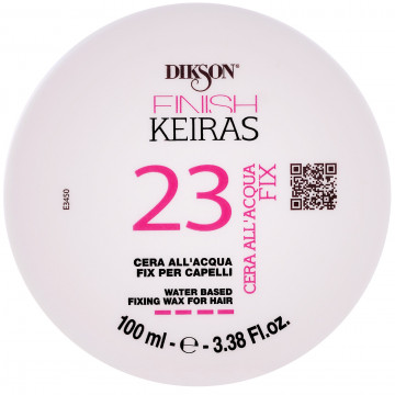 Купить - Dikson Keiras Finish Water Based Fixing Wax For Hair 23 - Воск на основе ароматизированной воды "Роза"