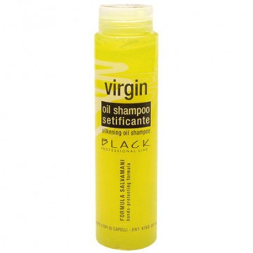 Купить - Black Professional Line Virgin Oil Silkening Shampoo - Шелковый шампунь для всех типов волос с формулой защиты кожи рук