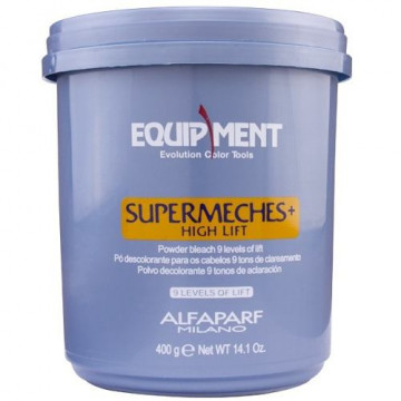 Купить - Alfaparf Equipment High Lift Powder Bleach 9 Level of Lift Supermeches+ - Обесцвечивающий порошок с высоким уровнем осветления до 9 уровней