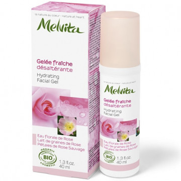 Купить - Melvita Nectar De Rose Hydrating Facial Gel - Увлажняющий дневной гель для лица "Розовый нектар"