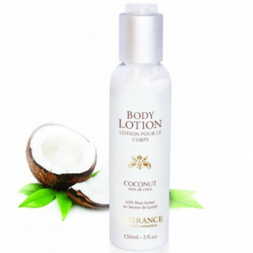 Купить - Attirance Moisturizing Coconut Natural Body Lotion with Shea Butter - Лосьон для тела Кокос и масло дерева Ши