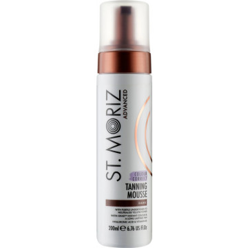 Купить - St. Moriz Advanced Colour Correcting Mousse Dark - Автобронзат-мусc для темной кожи