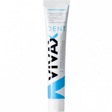 Vivax Dent - Реминерализующая зубная паста с пептидным комплексом