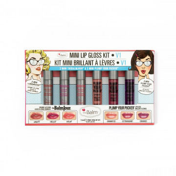 Купить - TheBalm Mini Lip Gloss Kit V1 - Набор мини блесков для губ