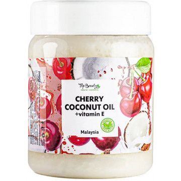 Купить - Top Beauty Cherry Coconut Oil - Масло кокосовое рафинированное (вишня)