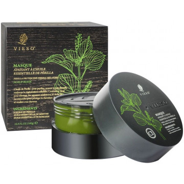 Купить - Vieso Perilla Frutescens Herbal Relaxing Scalp Mask - Релаксирующая маска для волос и кожи головы с экстрактом периллы