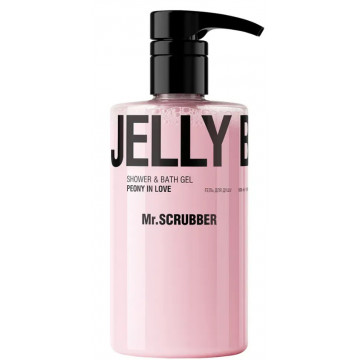 Купить - Mr.Scrubber Jelly Bubbles Shower & Bath Gel "Peony in Love" - Гель для душа