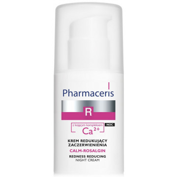 Купить - Pharmaceris R Calm-Rosalgin Night Cream - Ночной крем от покраснений с успокаивающим комплексом Ca2+