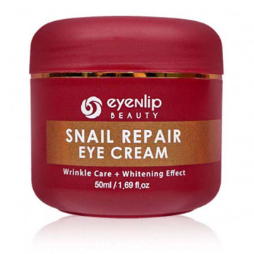 Купить - Eyenlip Snail Repair Eye Cream - Восстанавливающий крем для глаз с улиточным муцином